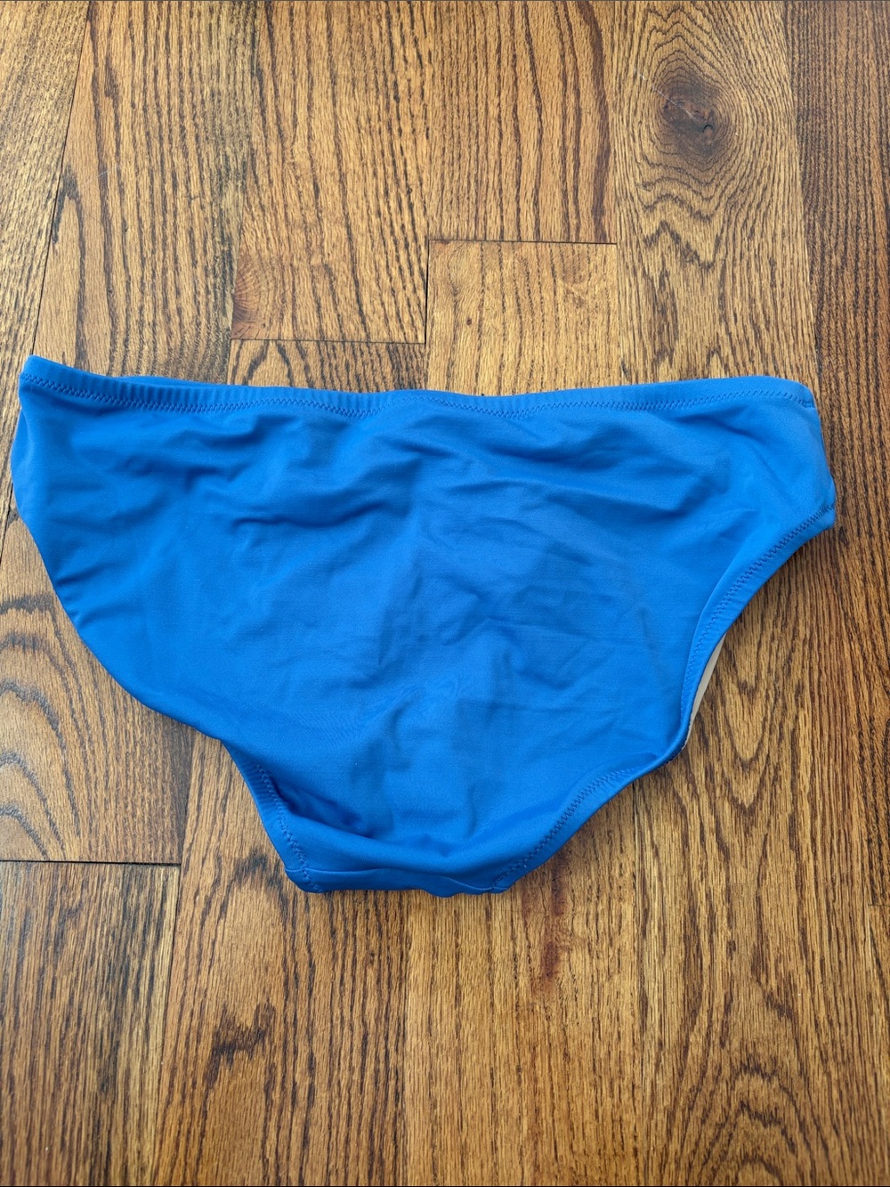 Lands' End Blue Tankini Top and Bikini Bottom Set - Picture 4 of 6
